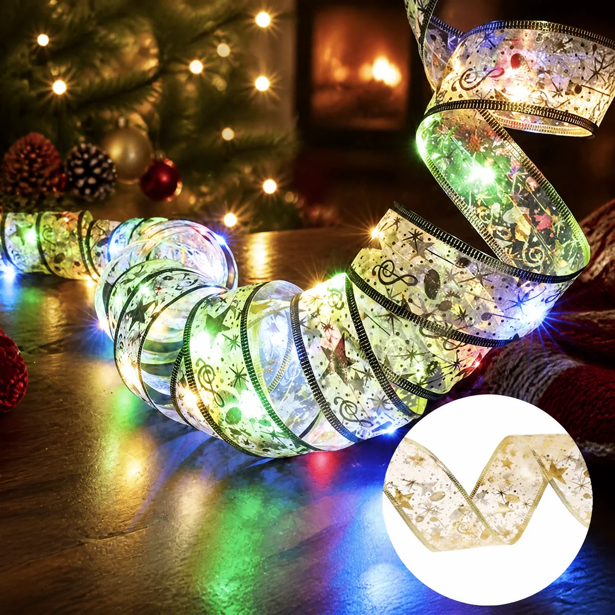 LED Ribbon String Lights